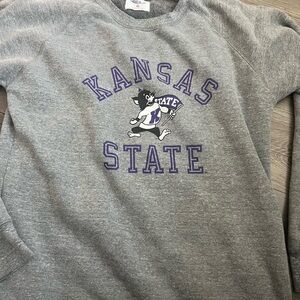 Kansas State Gray Crewneck Sweater